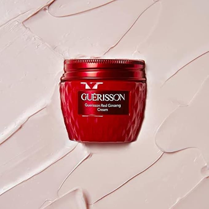 GUERISSON RED GINSENG CREAM 2.03 FL.OZ. (60G) - CONTAINED HORSE OIL & RED GINSENG EXTRACT, ANTIOXIDANT & ANTI-AGING & POWERFUL HYDRATING FACIAL CREAM - Image 2